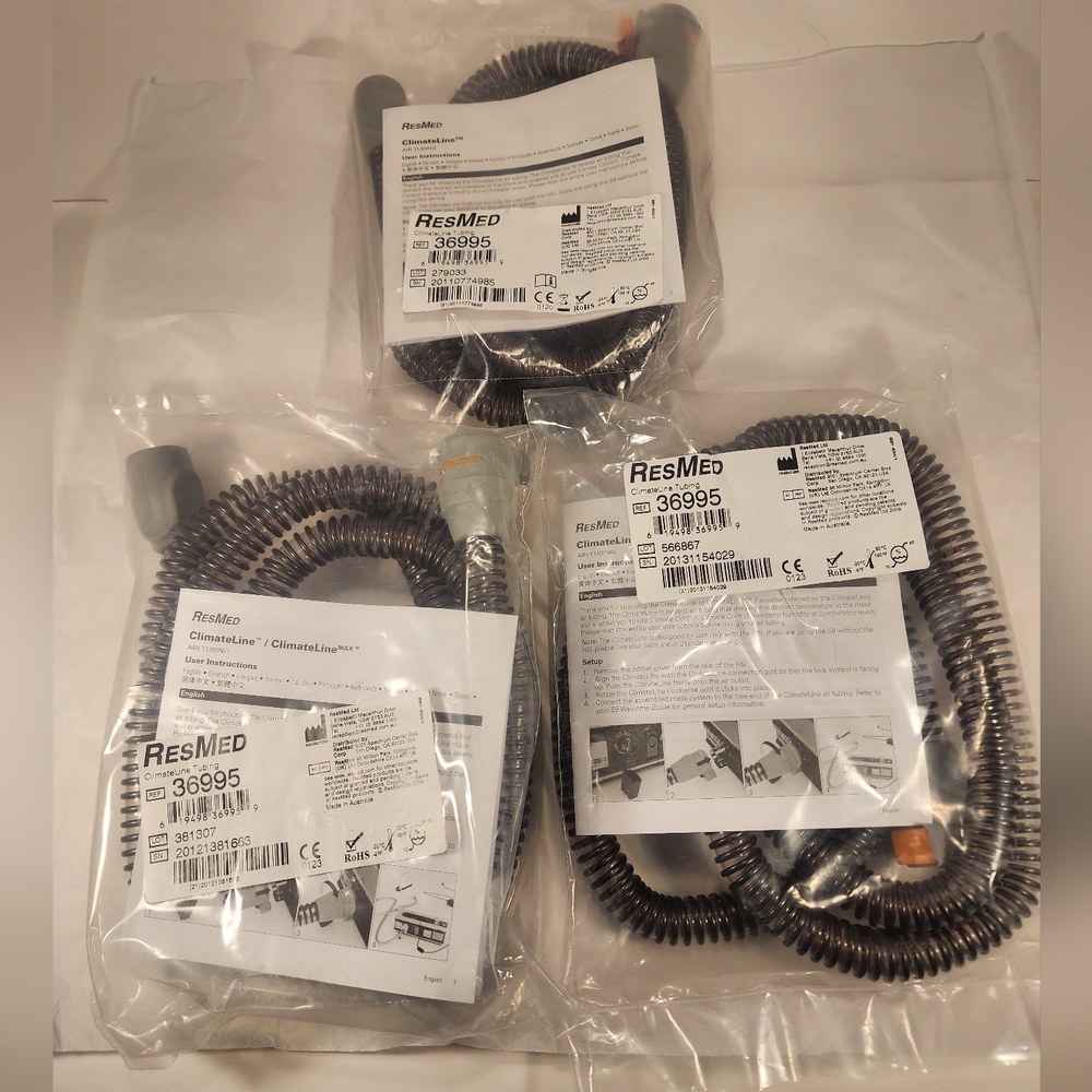 3-Pack Climate Line Heated Air Tubing Ref 36995  New sealed